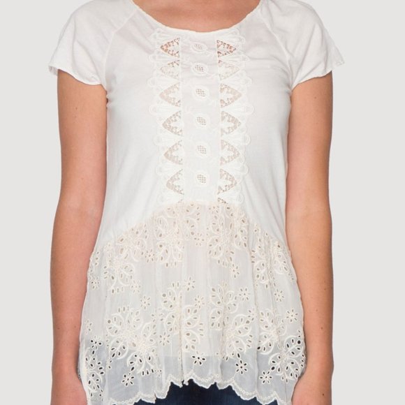 Johnny Was 4 Love Liberty New Tuscany Tee XL - Picture 1 of 2